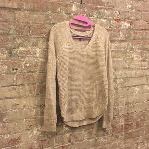 Oatmeal Knit Sweater